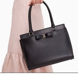 Kate Spade black leather purse